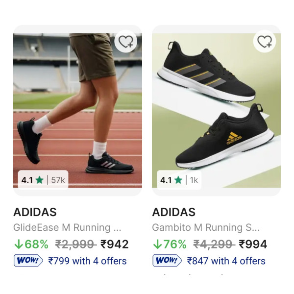 Adidas Shoes – Minimum 50% OFF on Flipkart
