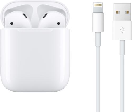 Apple AirPods 2nd gen with Charging Case Bluetooth Headset with Mic