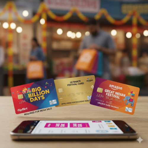 Apply for Credit Card Required for Big Billion Days and Amazon Great Indian Festival Sale