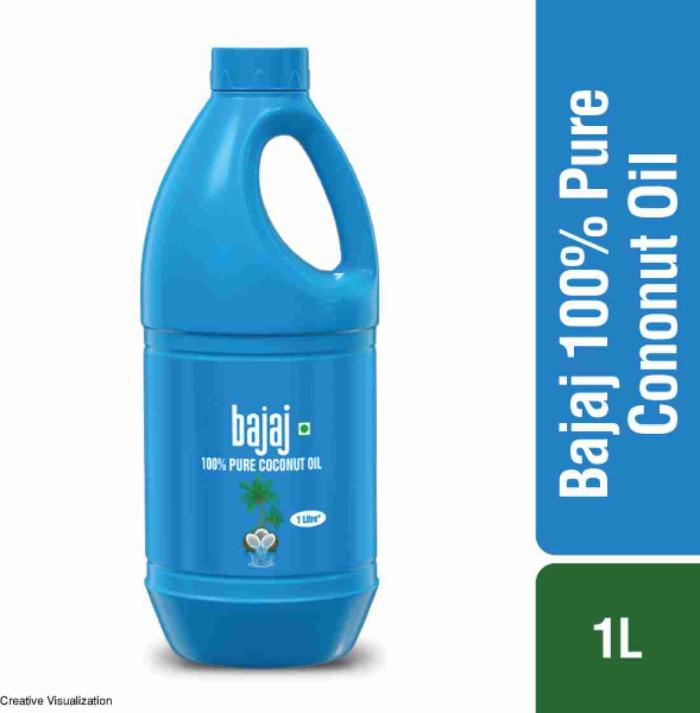 BAJAJ 100% Pure Coconut Oil 1 Litre Hair Oil