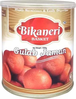 Bikaneri Basket Gulab Jamun Tin  (1000 g)