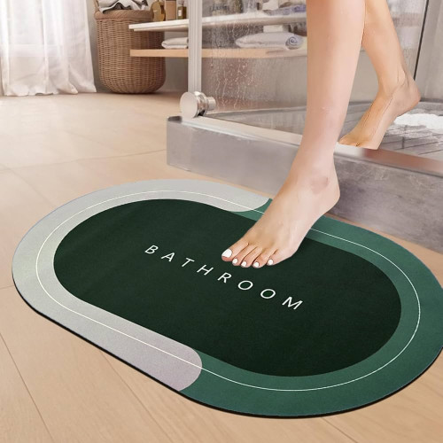 Cortina Premium Silicon Rectangular Floor Mat, Bath Mat, Doormat