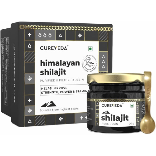 Cureveda Himalayan Shilajit Resin For Men