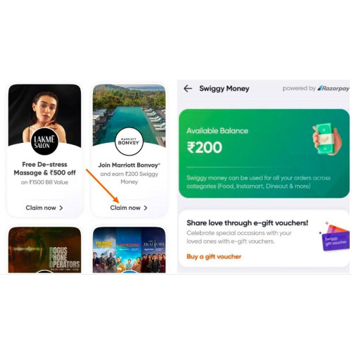 Free ₹200 Swiggy Money Offer