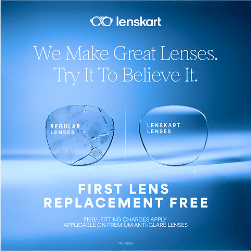 Free Powered Lens Replacement at Lenskart Stores