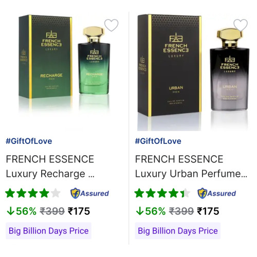 French Essence Perfume For Men Eau de Parfum 60ml @ ₹175