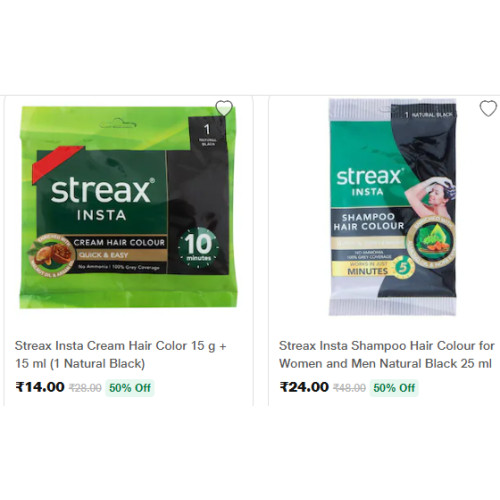 Hair Colors 50% Discount + Extra Discount with Code