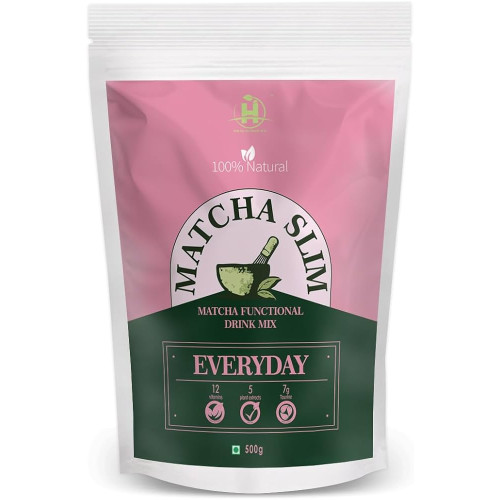 Healthy Nutrition Matcha Green Tea Powder 500g with Free Spoon