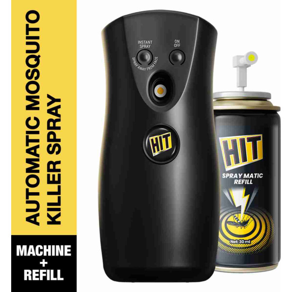 Hit Spray Matic Mosquito Repellent Dispenser – Automatic Protection