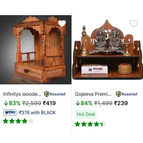 Home Temple Upto 84% Off – Elegant & Traditional Designs