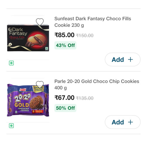 Jiomart Choco Chips / Choco Fills Cookies Upto 50% Discount + Extra Discount
