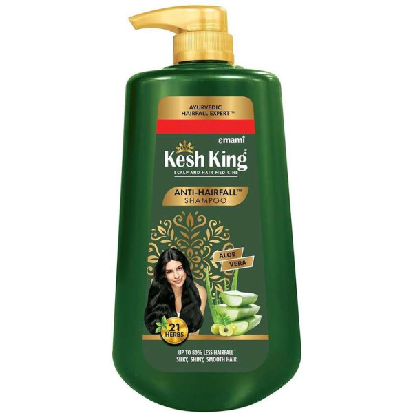Kesh King Gold Anti Hairfall Shampoo with Aloe & 21 Ayurvedic Herbs