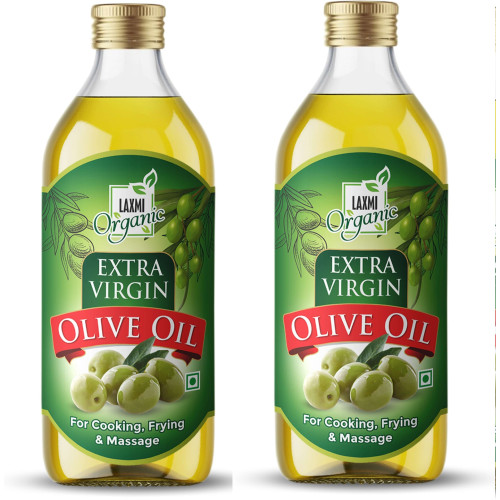 Laxmi Organic Extra Light Virgin Olive Oil 2000ml PET Bottle Each 1000 Ml