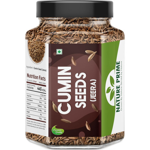 Nature Prime Whole Cumin Seeds (Jeera) 500Gm @ ₹199