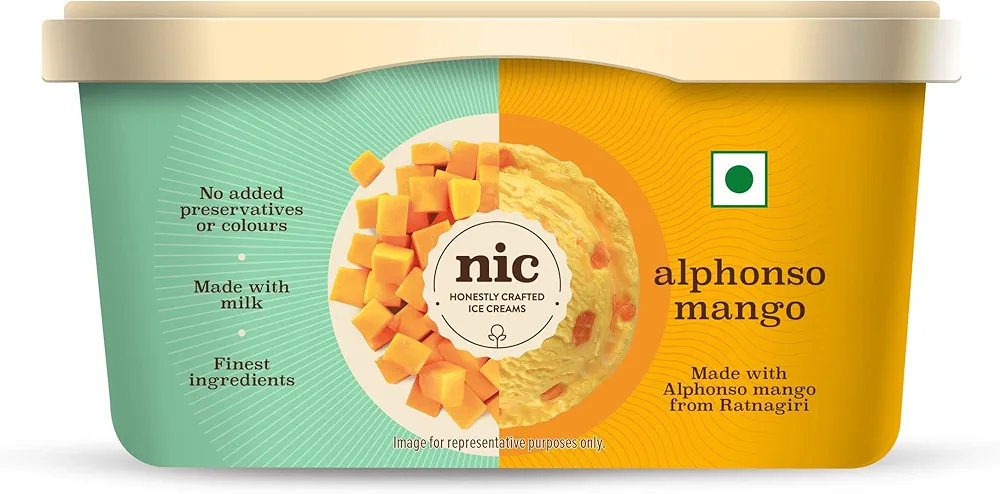 Nic Alphonso Mango Ice Cream