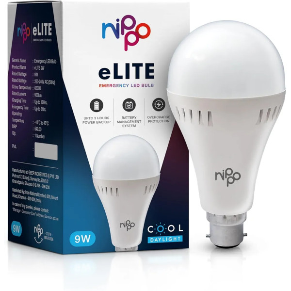 Nippo eLITE Rechargeable Emergency LED Bulb