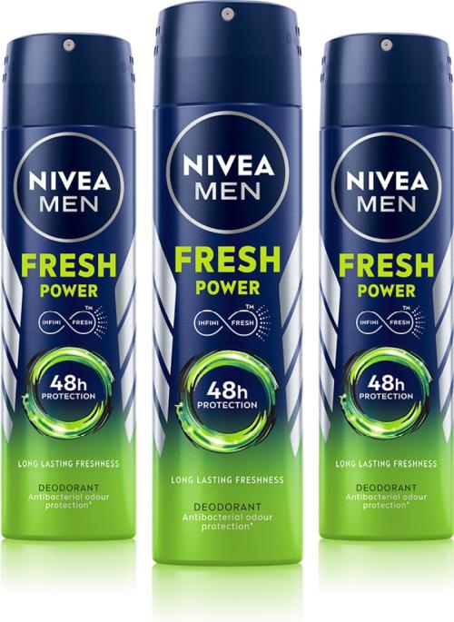 NIVEA MEN Fresh Power Deodorant Spray Deodorant Spray