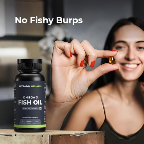 Nutrabay Wellness Omega 3 Fish Oil