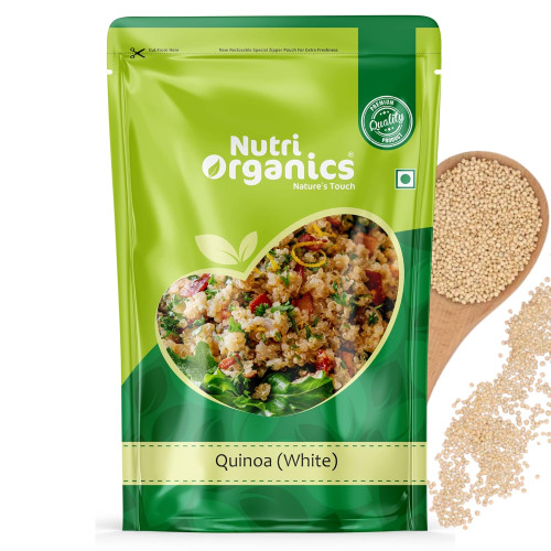 NutriOrganics Premium Quinoa Ideal for Weight Management - 1kg @ ₹195