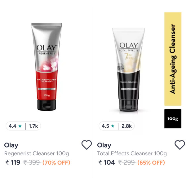 Olay Personal Care Upto 70 Percent Discount