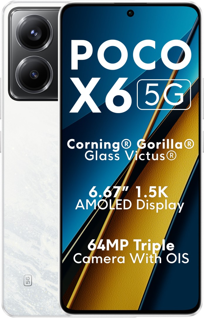 POCO X6 5G 12GB RAM Snapdragon 7s Gen 2 Mobile