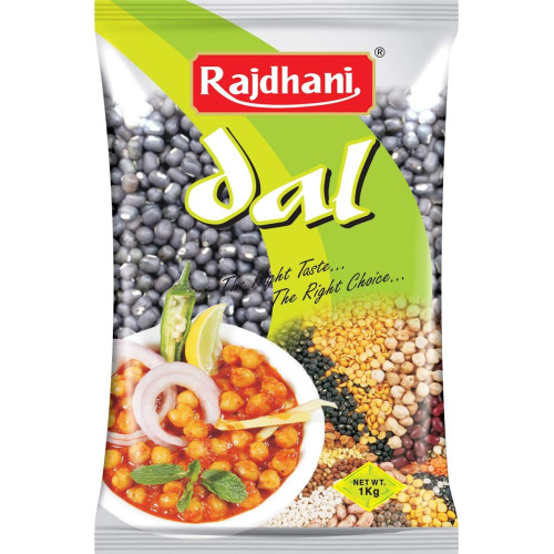 Rajdhani Whole Urad Dal (Sabut) - 1kg Pack @ ₹97