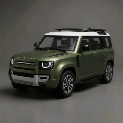 Range Rover Defender 1:32 Diecast Alloy Car Toy With Pull Back Action And Lights