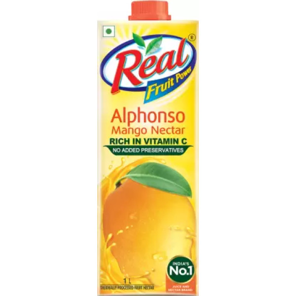 Real Alphonso Mango Nectar 1L @ ₹96
