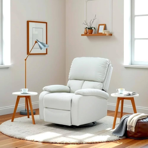 Royaloak Pearl Fabric Recliner Single Seater