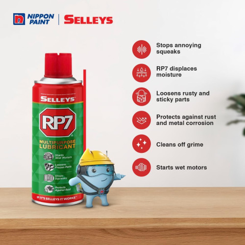 Selleys RP7 Multipurpose Lubricant for Rust Removal & Cleaning