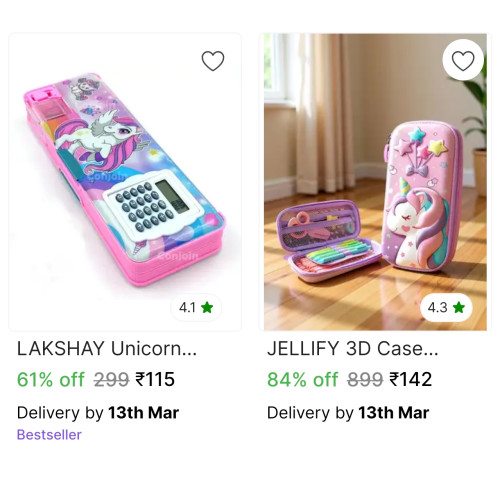 Stationary Essentials Geometry and Pencil Box From ₹75