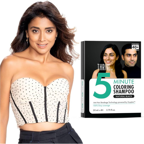 ThriveCo Hair Coloring Shampoo | 5-Minute Instant Hair Dye