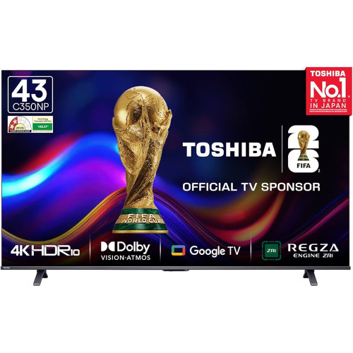 Toshiba C350NP 4K Ultra HD Smart Google TV with Dolby Vision