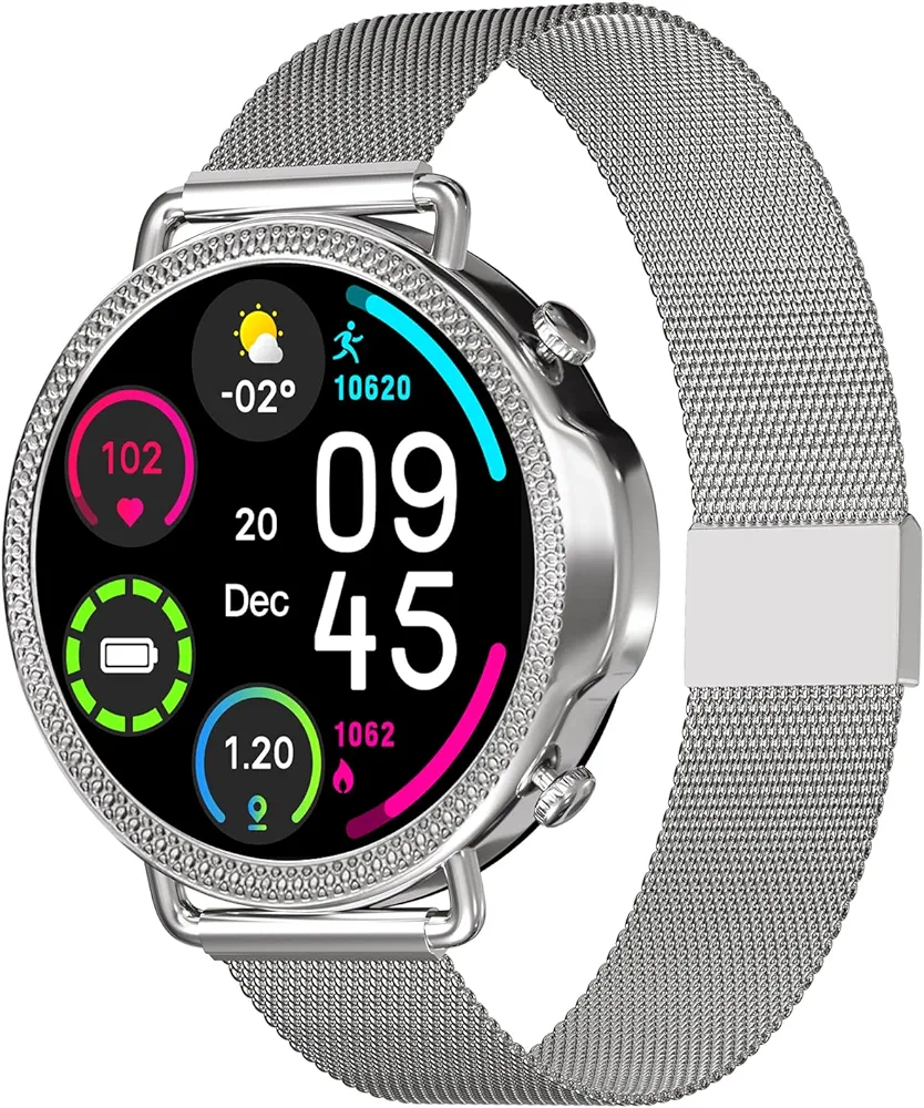 Vibez by Lifelong Ornate Smartwatch For Women