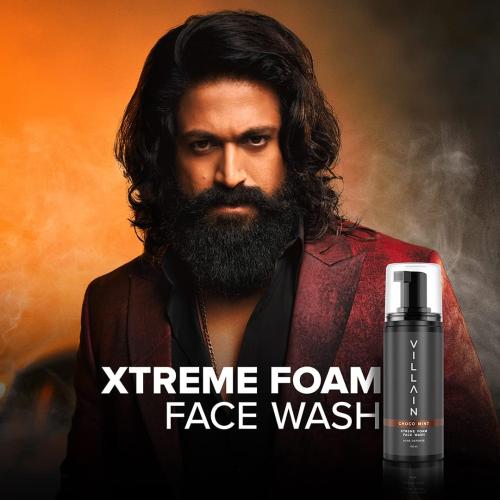Villain Xtreme Foam Face Wash with Chocomint