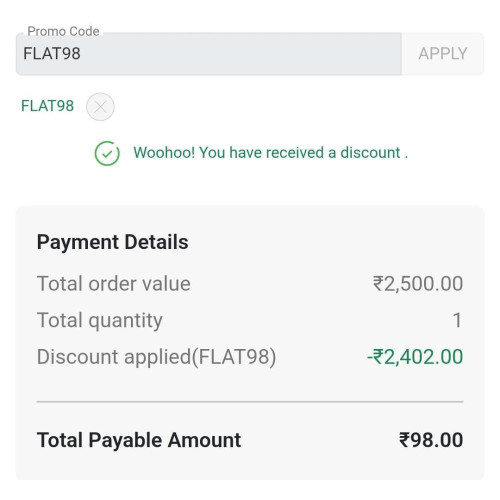 Yatra Hotel Gift Card ₹2500 Offer at ₹98 with Coupon