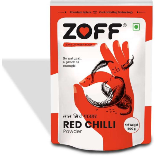 Zoff Red Chilli Powder 500g Pouch