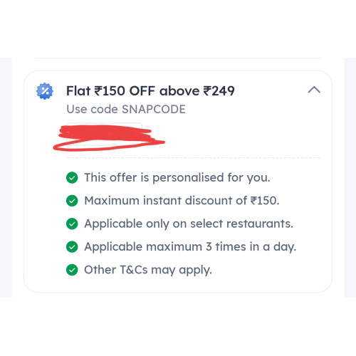 Zomato Loot New Coupon Flat ₹150 Off on ₹249